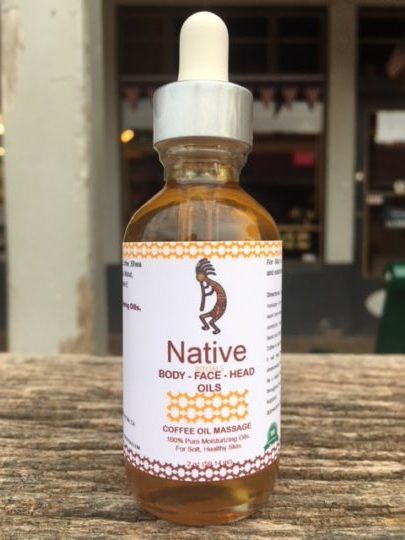 Coffee Oil Massage Oil, 2oz. - Tubac Gourmet Foods