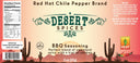 Desert Spices – BBQ Seasoning, 2oz. Red Hot Chile Pepper Brand. - Tubac Gourmet Foods