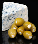 Drunker Blue Cheese Stuffed Olives. 16 oz Bottles. - Tubac Gourmet Foods