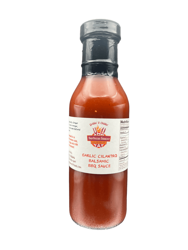Garlic Cilantro Balsamic BBQ Sauce, 12oz. - Tubac Gourmet Foods