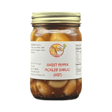 Ghost Pepper Pickled Garlic 12oz. - Tubac Gourmet Foods