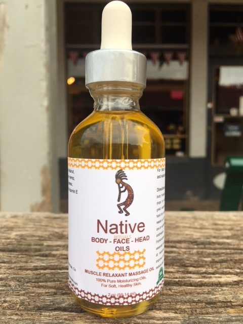 Muscle Relaxant Oil Massage, 2oz - Tubac Gourmet Foods