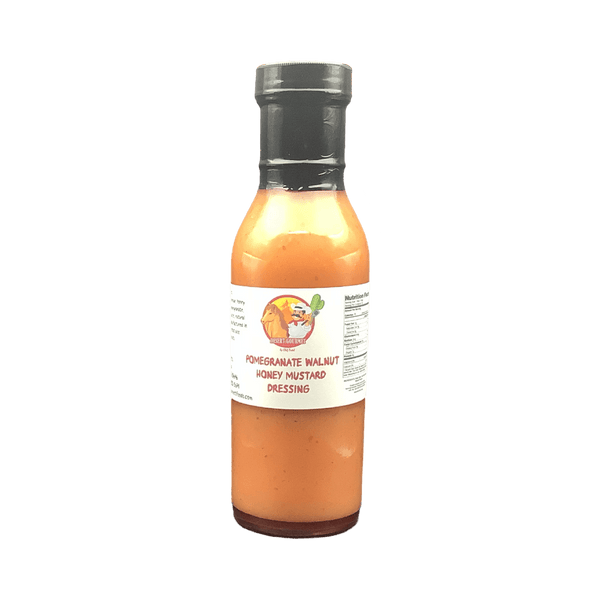Pomegranate Walnut Balsamic Honey Mustard Dressing 12 oz. - Tubac Gourmet Foods