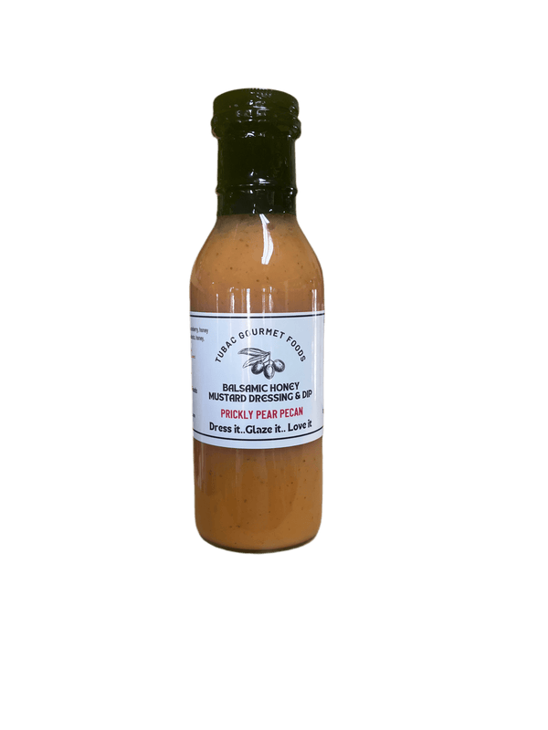 Prickly Pear Pecan Balsamic Honey Mustard Dressing 12 oz. - Tubac Gourmet Foods