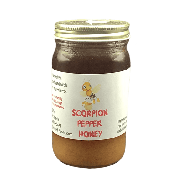 Scorpion Pepper – Arizona Desert Honey, 8 oz. - Tubac Gourmet Foods