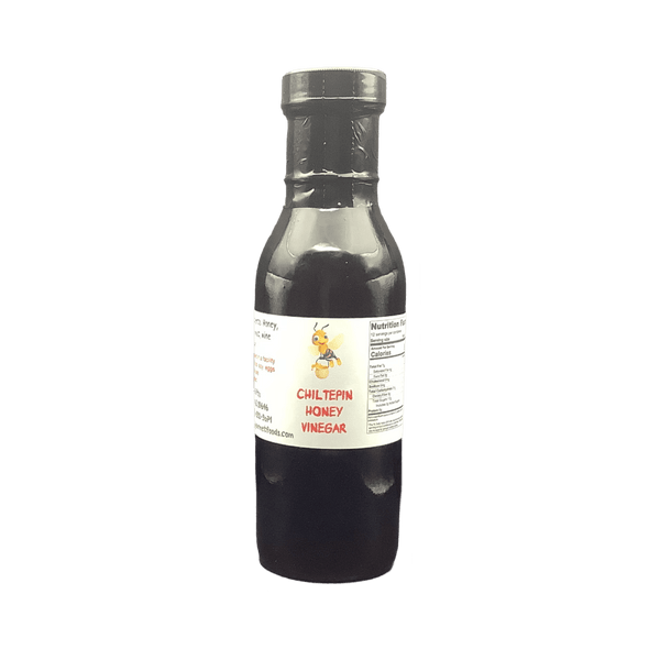 Chiltepin Honey Vinegar 12 oz. - Tubac Gourmet Foods
