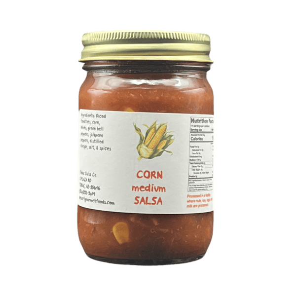 Corn Salsa Medium 12oz. - Tubac Gourmet Foods