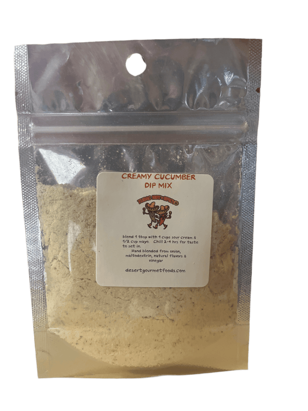 Creamy Cucumber Dip Mix - Tubac Gourmet Foods