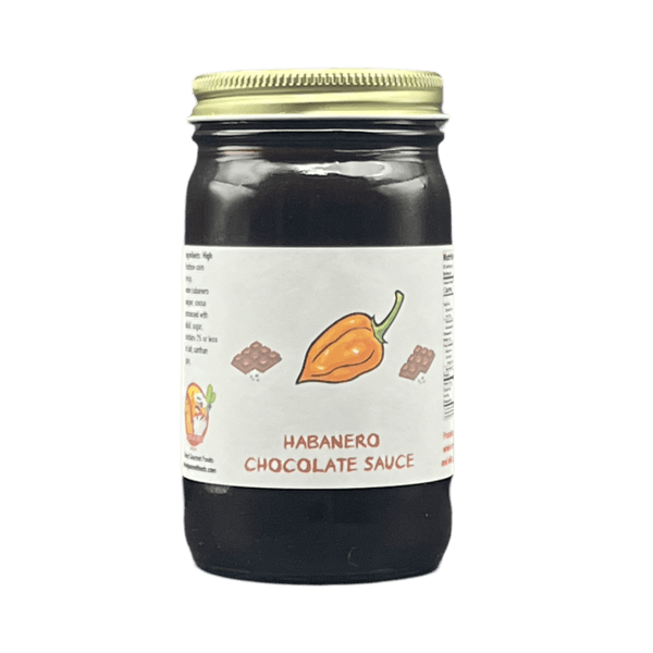 Habanero Dark Chocolate Sauce 8oz. - Tubac Gourmet Foods