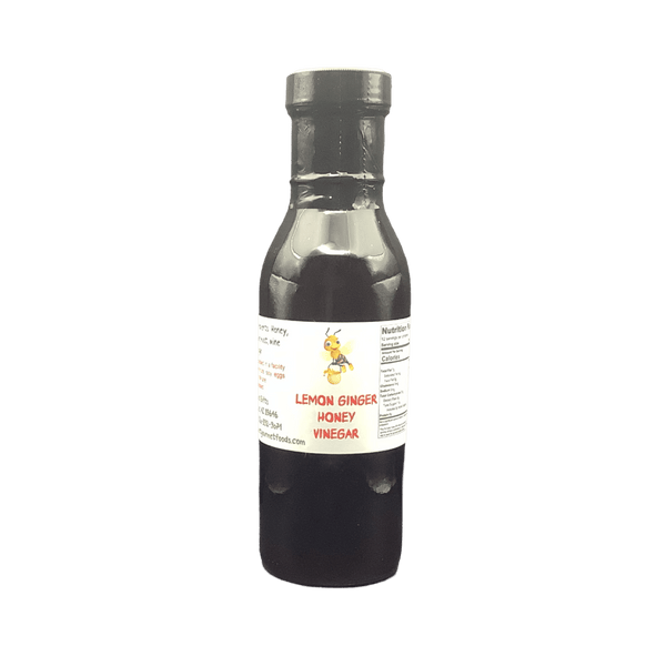 Lemon Ginger Honey Vinegar 12 oz. - Tubac Gourmet Foods