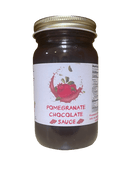 Pomogranate Dark Chocolate Sauce 8oz. - Tubac Gourmet Foods