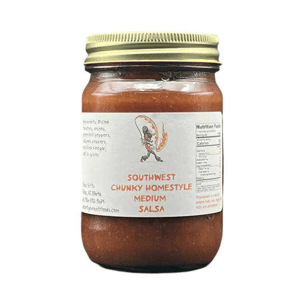 Southwest Chunky Salsa. Medium - Tubac Gourmet Foods