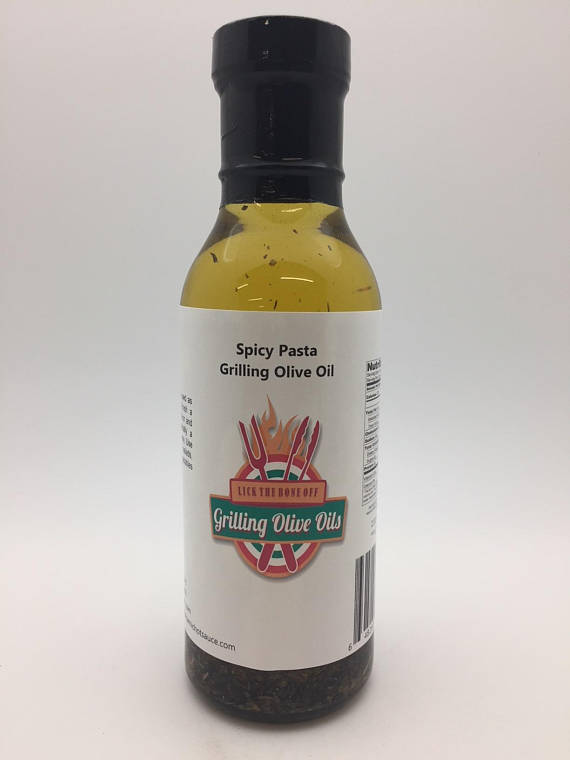 Spicy Pasta Grilling Olive Oil, 12oz. (non spicy). - Tubac Gourmet Foods