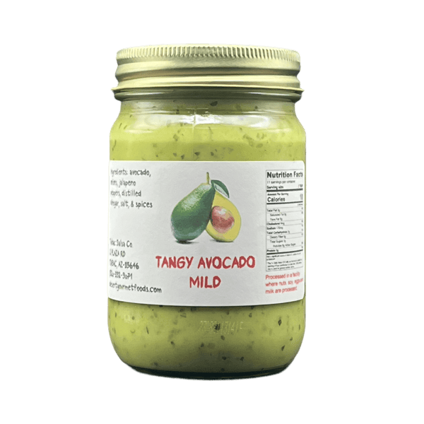 Tangy Avocado Salsa Mild 12oz. - Tubac Gourmet Foods